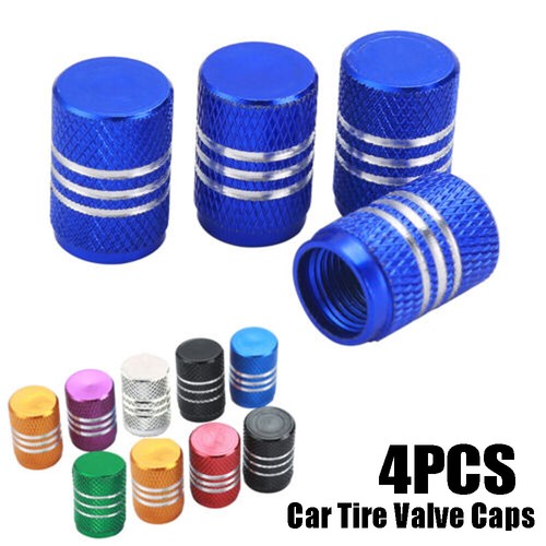 4pcs aluminum car tire valve - car,