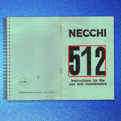 Necchi 512 sewing machine - necchi,