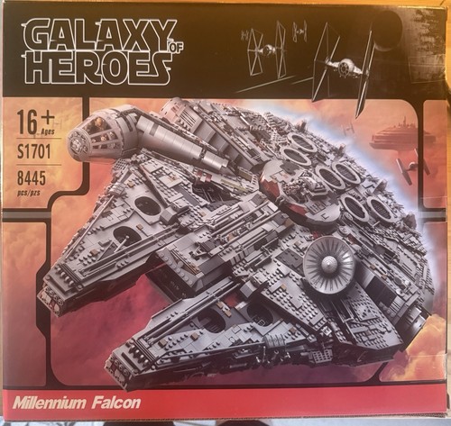 Millennium falcon 8445pc moc - millennium,