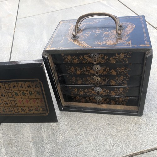 Japanese mahjong vintage - mahjong,