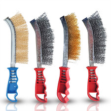 Heavy Duty Wire Hand Brush Stainless Steel Bristles Rust Paint Metal Removal