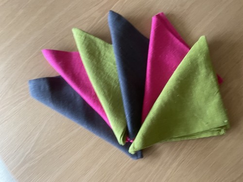 Linen napkins swedish - x, 6