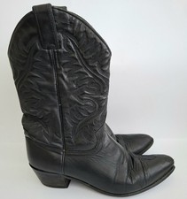 Justin Men's Black Leather