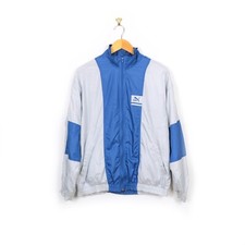 Vintage 90s Puma Festival satin jacket windbreaker fits Medium M mens