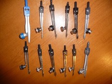 Helix  Drawing Compass Technical Draughtsman - Joblot of 12 - great condition