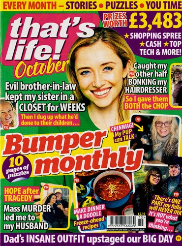 Thats life monthly magazine - life,