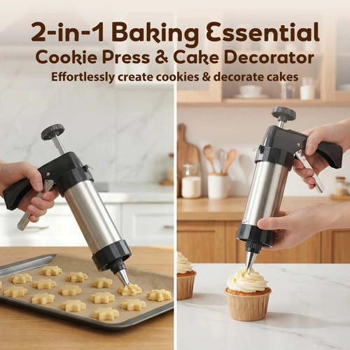 Stainless steel cookie - steel,