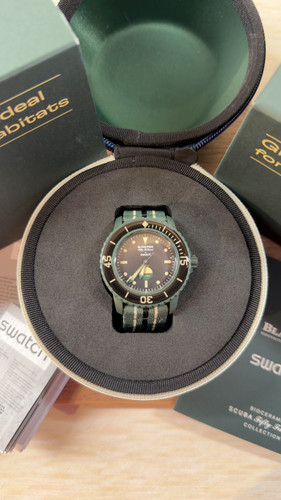 Swatch blancpain bioceramic - swatch, x