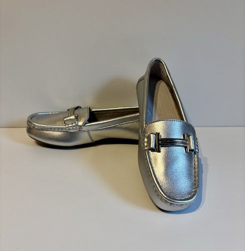Heavenly soles silver - silver, faux