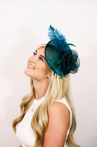 Women flower feather - women's,