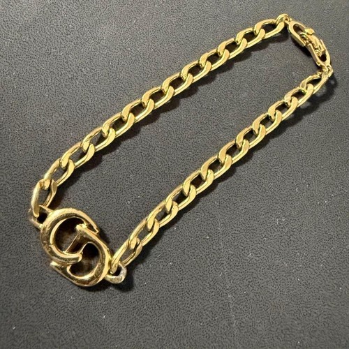 Dior logo bracelet gold - bracelet,