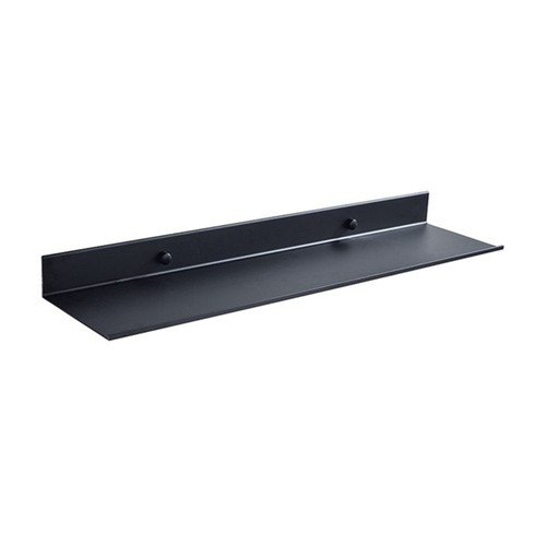 Floating wall shelf black for - wall,