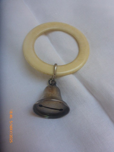 Antique hallmarked silver baby - antique,