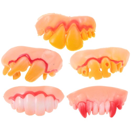 Pcs party false teeth - pcs,