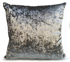 crushed velvet cushion cover
