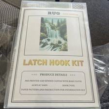 Latch Hook Rug Kit DIY Cushion