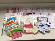 Tamworth Football Club Tickets Teamsheets Car Park Passes Newspaper Clippings