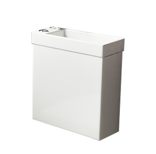 Toilet cistern basin - in,