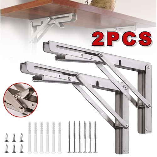 Folding shelf brackets - 20",
