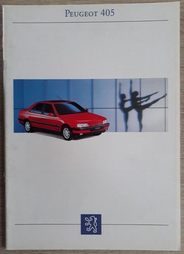 Peugeot 405 range brochure - 405,