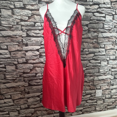 Ann summers red silky with - ann,
