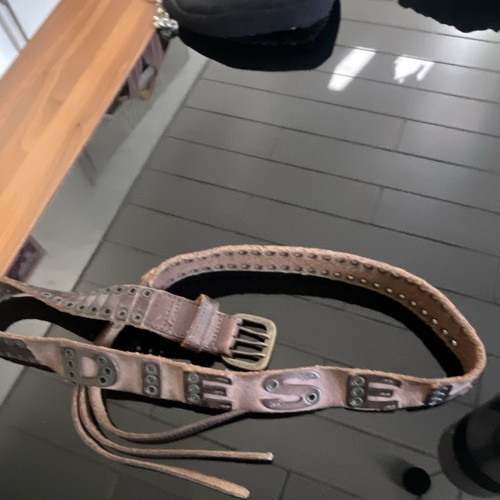 Diesel men leather belt - diesel,