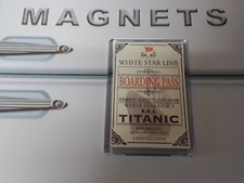 Titanic Boarding Pass Fridge