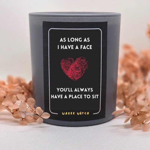 Naughty gift candle funny - gift,