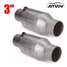 2x Universal 3" Inch Sport Cat