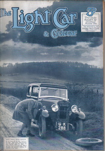 Light car cyclecar - &,