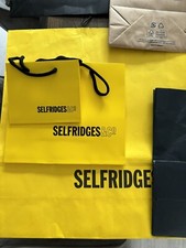 Flannels, Selfridges, Hugo Boss, Gucci, Goldsmiths  Packaging Gift Bags x21