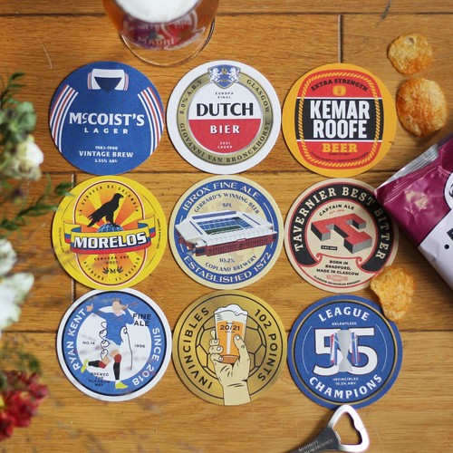 Rangers football beer - football,