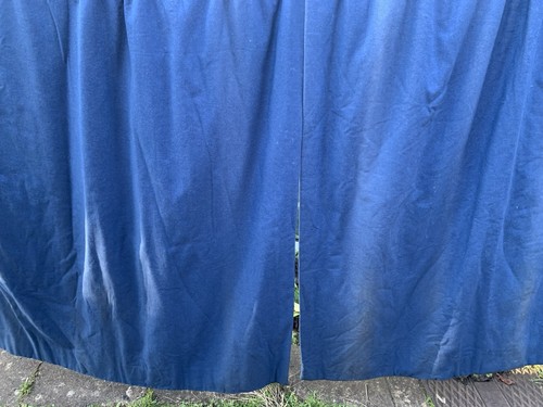 Pair bespoke long blue - pair,