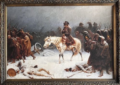 Napoleons retreat from moscow - napoleons,