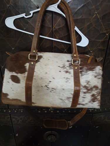 Genuine cowhide and leather - and,