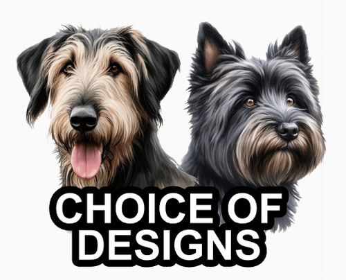 Cairn terrier self - self, adhesive