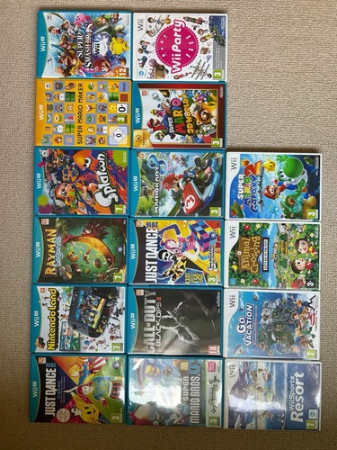 Wii and - games, bundle