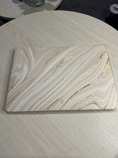 Gold Marble Hard Shell MacBook Case 13 Inch (A2337 / A2179 / A1932) UK