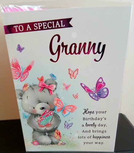 Special granny birthday card - birthday,