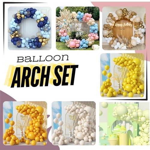 100 balloon arch garland - balloon,