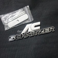 1x Silver Chrome Black AC
