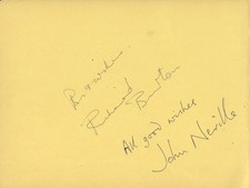 RICHARD BURTON - AUTOGRAPH