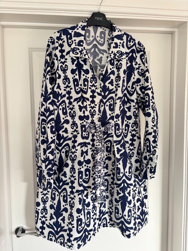 Next cotton poplin tie front - next,