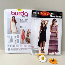 2 New Uncut Ladies Dress And