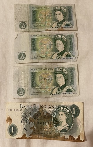 Boe notes one pound - one,
