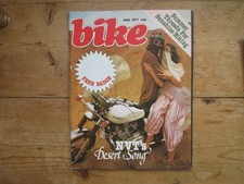 bike magazine may 1977 125 singles fantic chopper , harley ss 125 + ads sst250