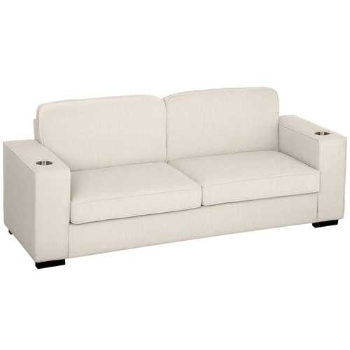 Three seater corduroy sofa - three-seater,