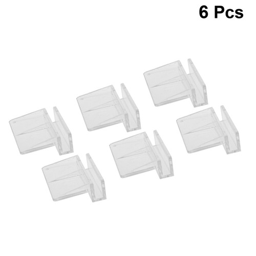 6pcs aquarium lid clips - aquarium, hood