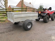 Atv tipping trailer - trailer, with
