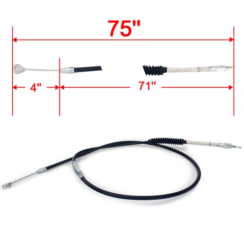 Clutch cable for harley - 75",